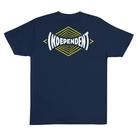 Independent Vertigo Span Tee - Navy