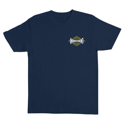 Independent Vertigo Span Tee - Navy