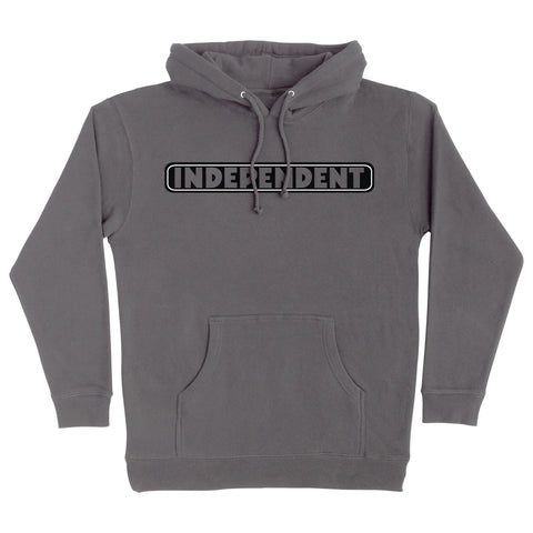 Independent Bar Logo Hood - Charcoal