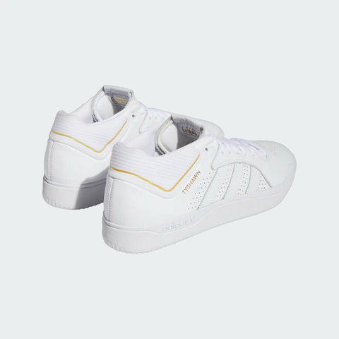 Adidas Tyshawn - Ft White / Ft White / Gold Met