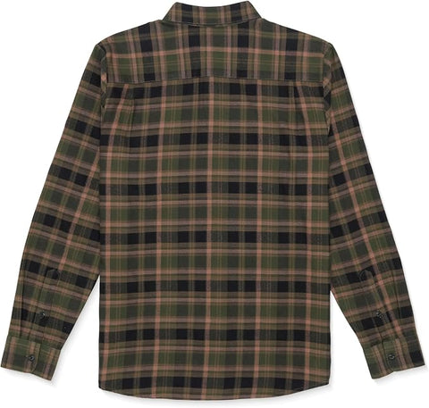Volcom Caden Plaid Shirt - Wintermoss