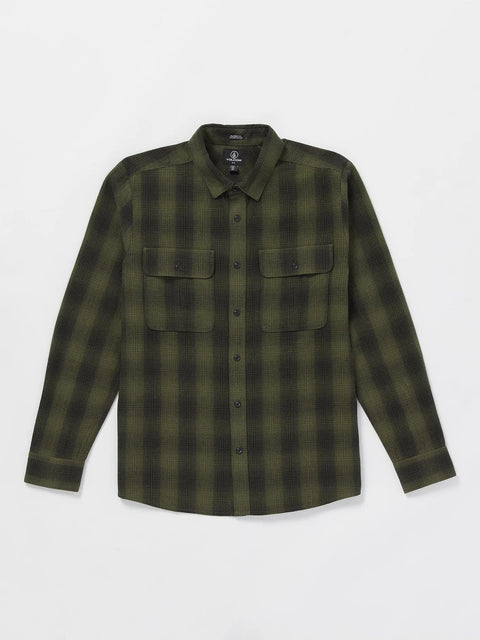 Volcom Shadowstone Flannel Shirt - Wintermoss