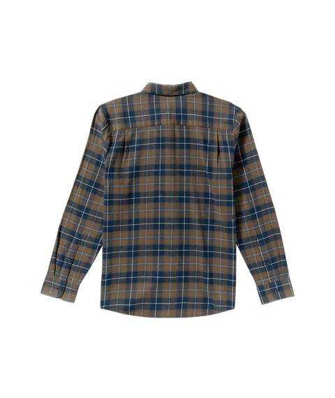 Volcom Caden Plaid Shirt - Navy