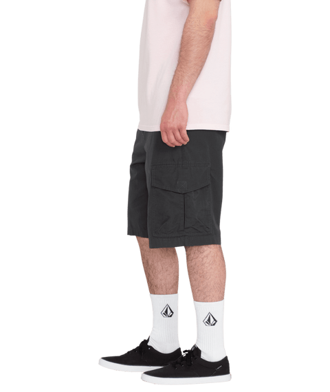 Volcom Grande Barracks 22´ Cargo Shorts - Asphalt Black