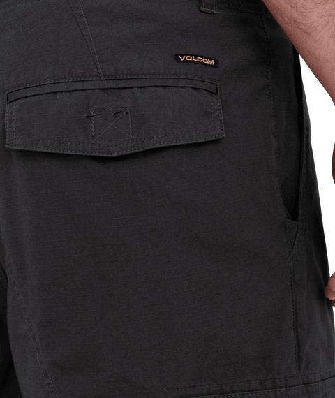 Volcom Grande Barracks 22´ Cargo Shorts - Asphalt Black