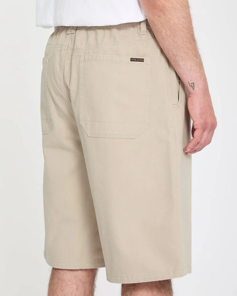 Volcom Chillow Pleat EW Chino 24´´ Shorts - Light Khaki