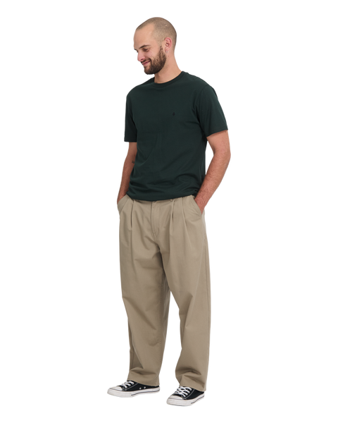 Volcom Holter Pleat Pant - Khaki