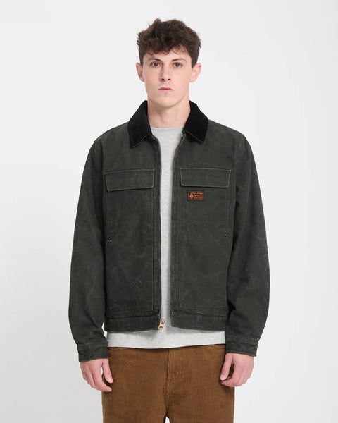 Volcom Heavydust Jacket - Rinsed Black