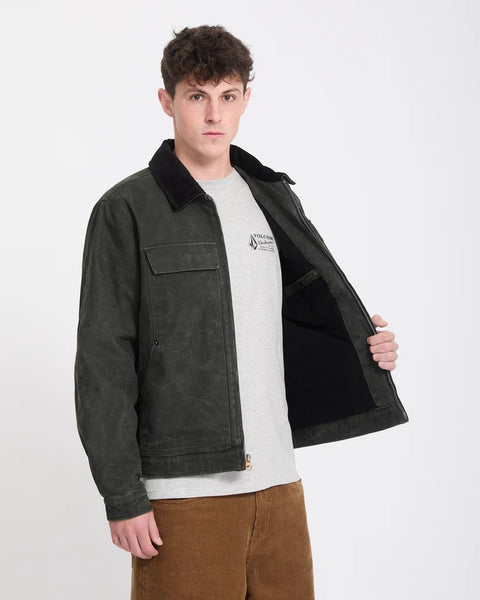 Volcom Heavydust Jacket - Rinsed Black