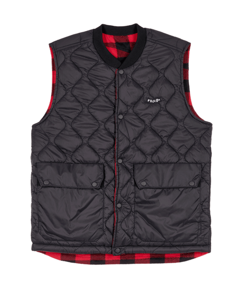 Volcom Bowered Vest - Lifeguard Red