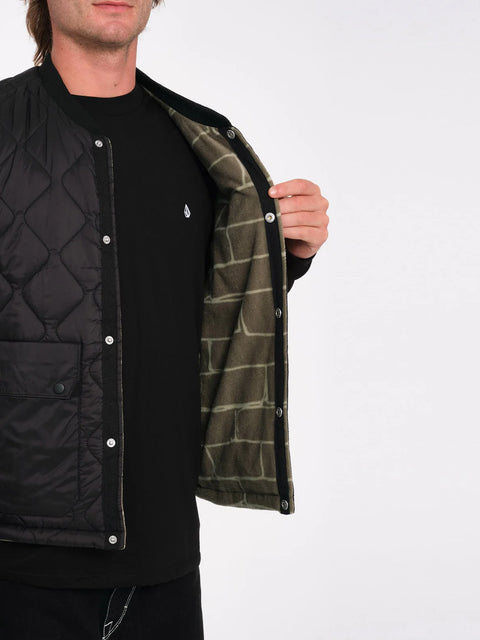 Volcom Bowered Vest - Black