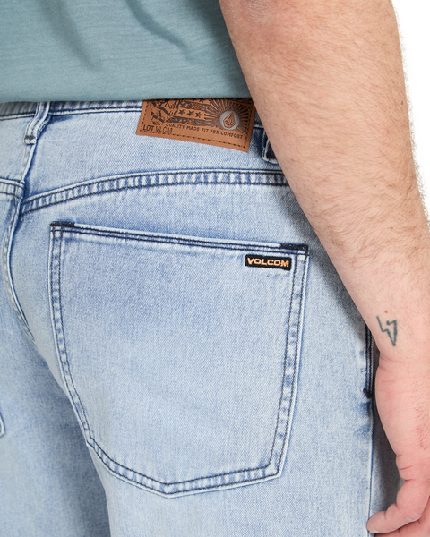 Volcom Solver Denim - Worn Light Blue
