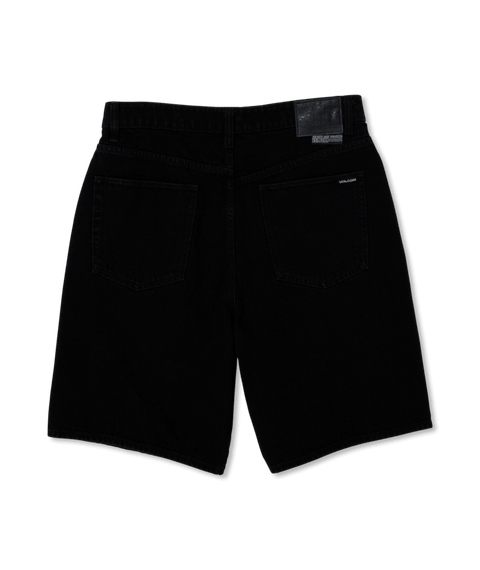 Volcom Billow Denim Shorts - Black