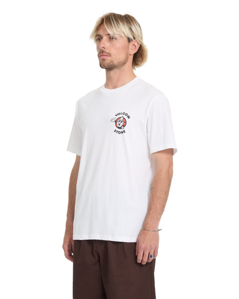 Volcom Miste Stone Tee - White