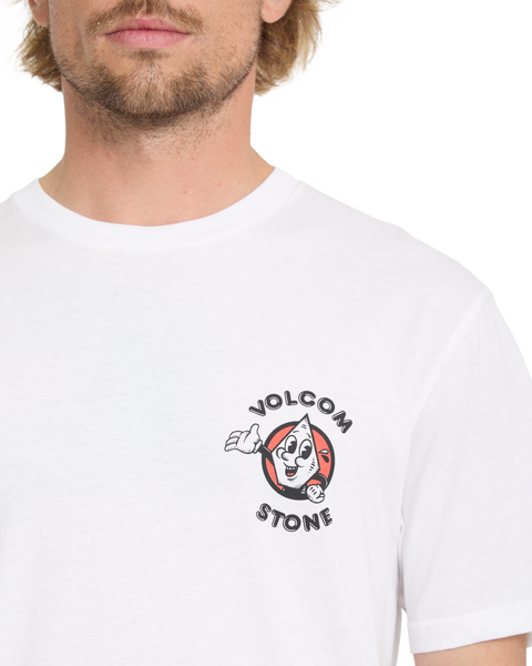 Volcom Miste Stone Tee - White