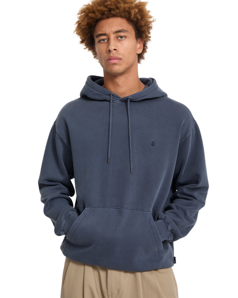 Volcom Single Stone Hoodie - Storm Blue