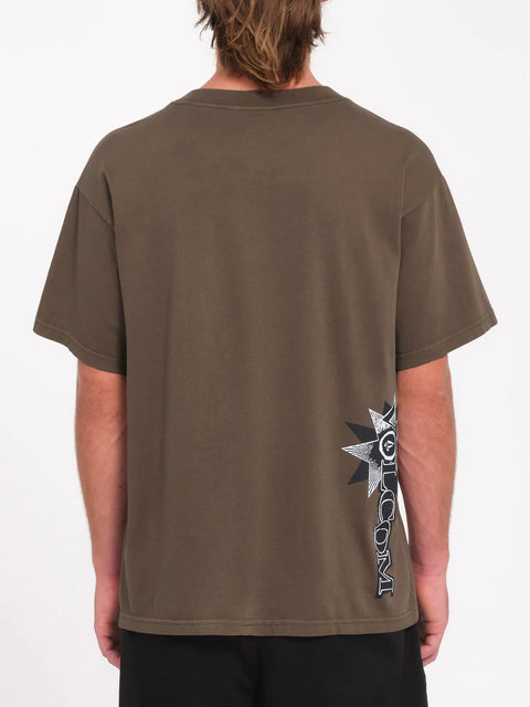 Volcom TT B Iguchi Valley Tee - Dark Earth