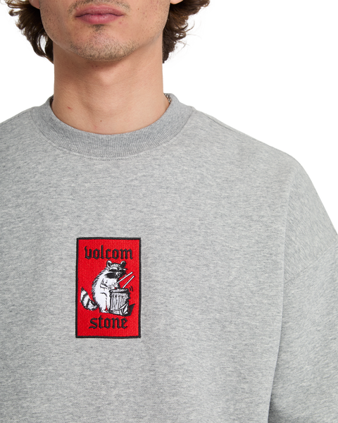 Volcom Rockout Crew - Heather Grey