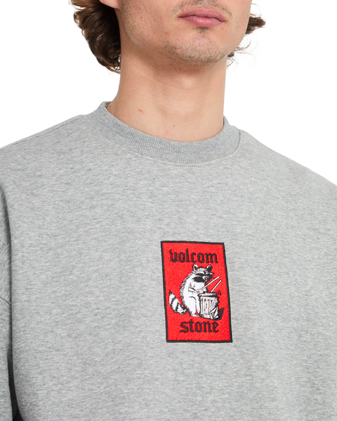 Volcom Rockout Crew - Heather Grey