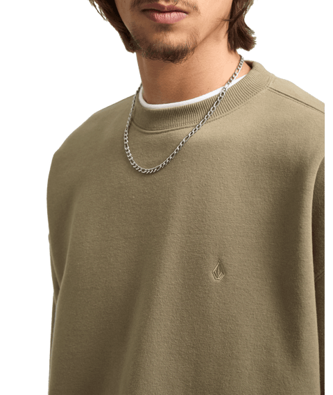 Volcom Single Stone Crew - Brindle