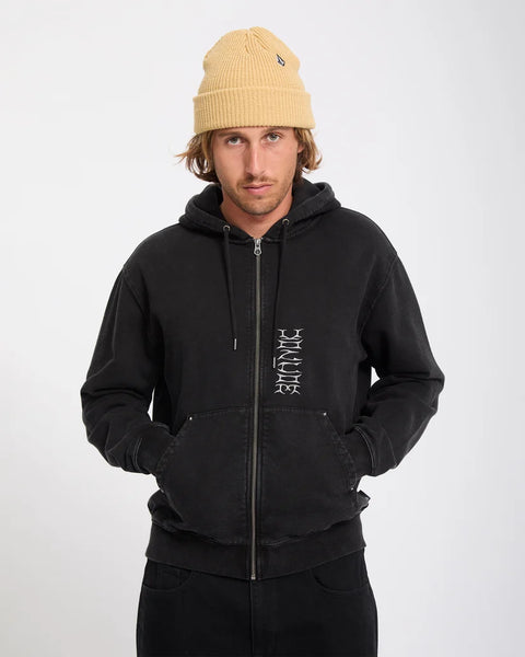 Volcom Studder Zip Hoodie - Black