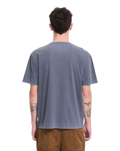 Volcom Solid Stone EMB Tee - Storm Blue