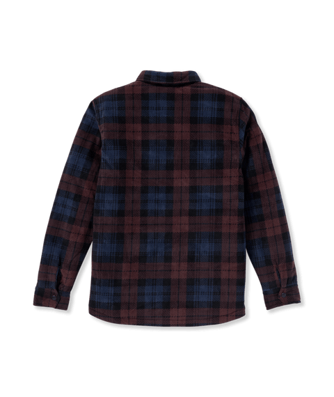 Volcom Bowered Fleece Shirt - Merlot