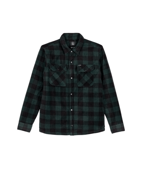 Volcom Bowered Fleece Shirt - Scarab