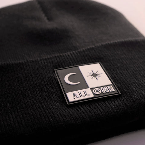 All One Acrylic Beanie - Black
