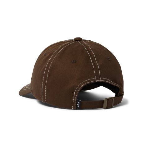 HUF Arch Logo 6 Panel CV Cap - Bison
