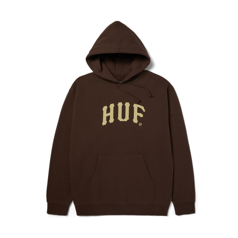 HUF Arch Pullover Hoodie - Bison