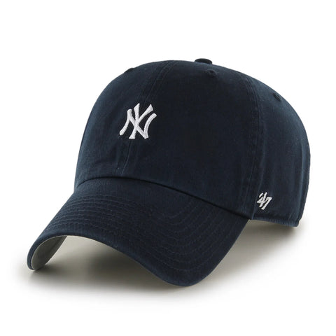 47 Caps New York Yankees Base Runner Cap - Black / White