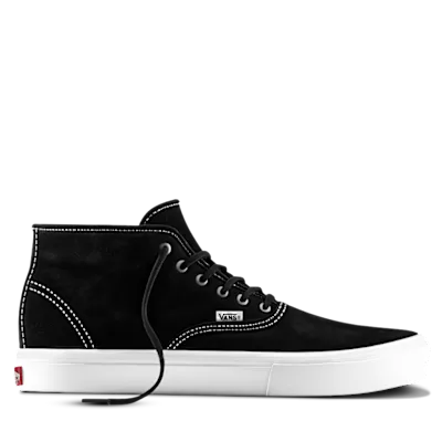 Vans Skate Authentic Mid - Black / White