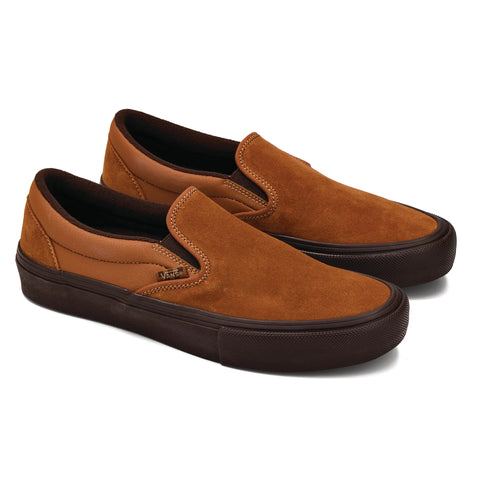 Vans Skate Slip On - Brown / Gum