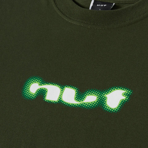 HUF BlurTee - Hunter Green