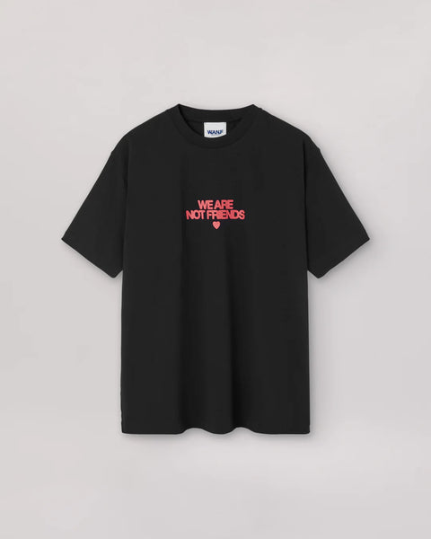 We Are Not Friends Bold Love Tee - Black