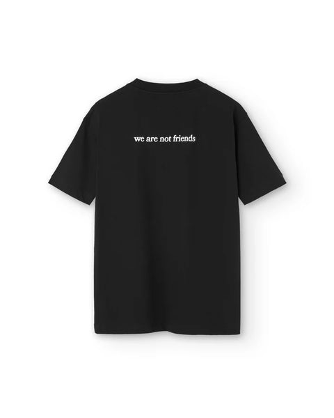 We Are Not Friends Craft Pasta Tee - Black