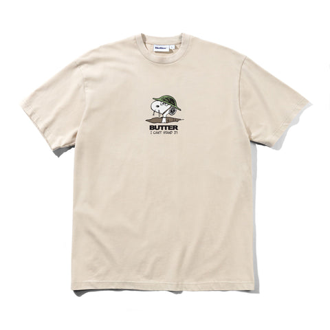 Butter Goods Can´t Stand It Tee - Washed Sand