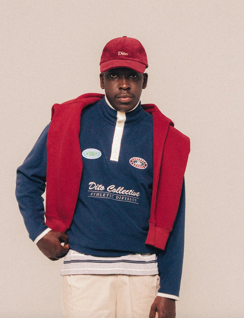 Dito Collective Button Fleece - Navy