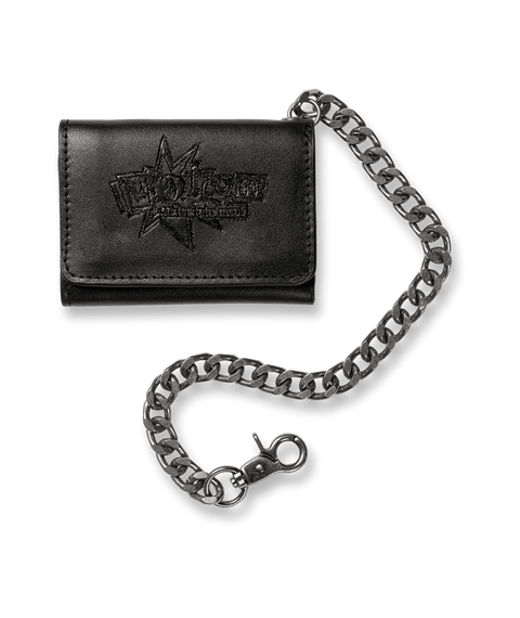 Volcom V ENT Leather Wallet - Black