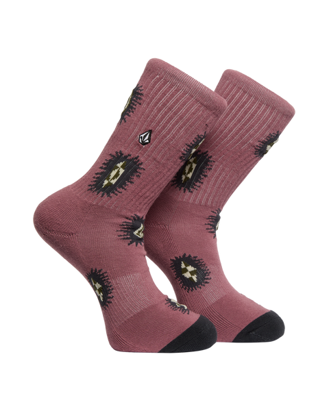 Volcom Print Mixer Socks 3 Pack - Multi