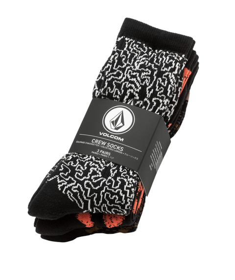 Volcom Stony Socks 3 Pack - Multi
