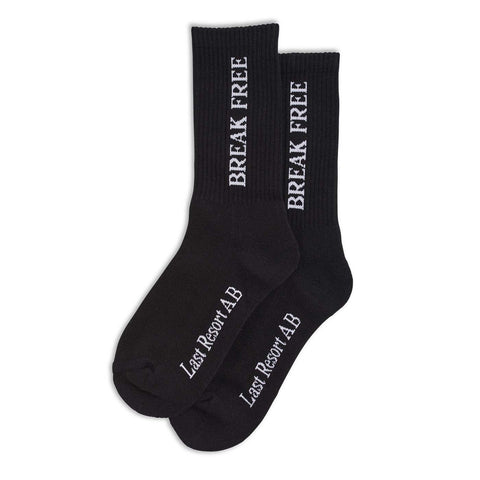 Last Resort AB Break Free Socks 1 Pack - Black / White