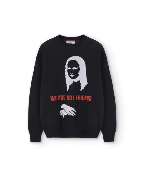 We Are Not Friends Decision Sweater - Black