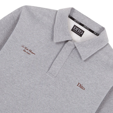 Dito Collective Marble Quarter Zip - Grey