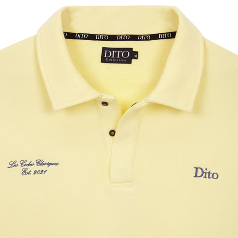 Dito Collective Golden Quarter Zip - Light Yellow