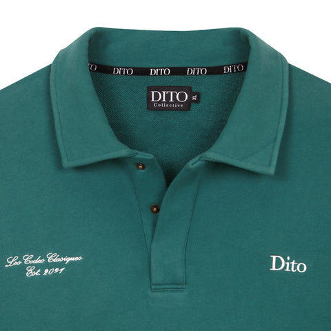 Dito Collective Cactus Quarter Zip - Green