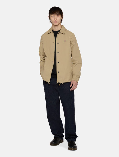 Dickies Oakport Coach Jacket - Khaki