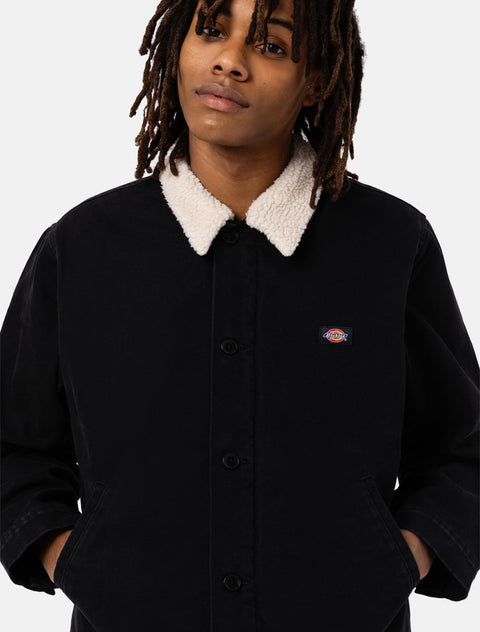 Dickies Duck Canvas Jacket - Washed Black