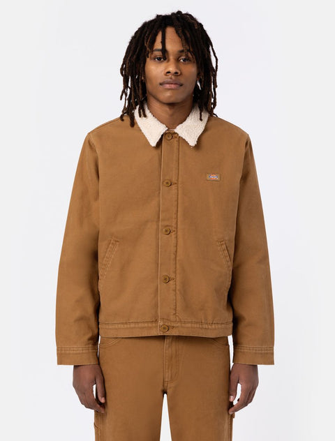 Dickies Duck Canvas Jacket - Washed Brown